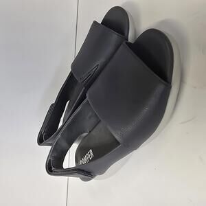 Camper Women's Grey Leather Slingback Sandals Size 36 /‎ 5.5